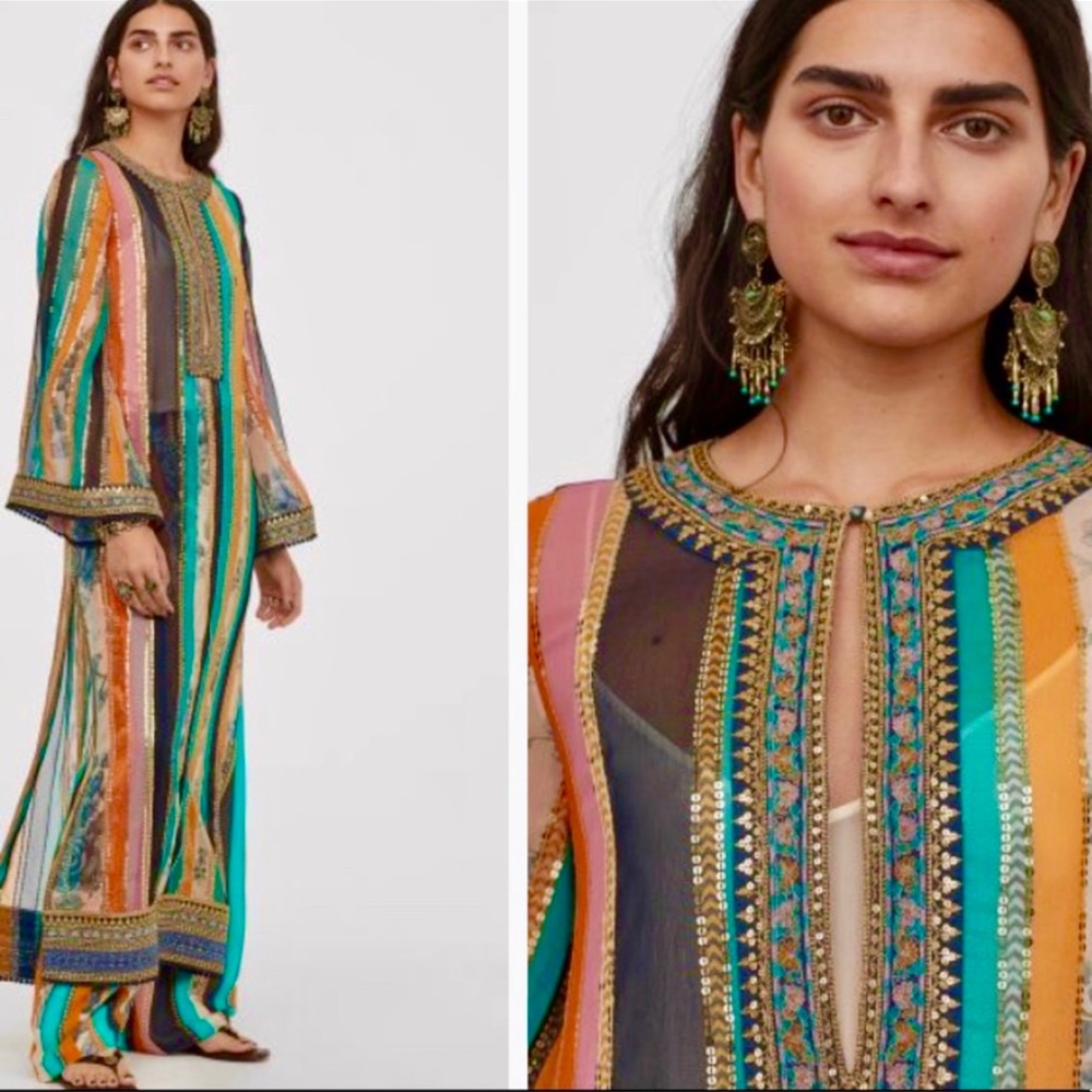 SOLD/ LISTING NOT AVAILABLE******-Sabyasachi kaftan Kurta.Boho Chic and ethnic .